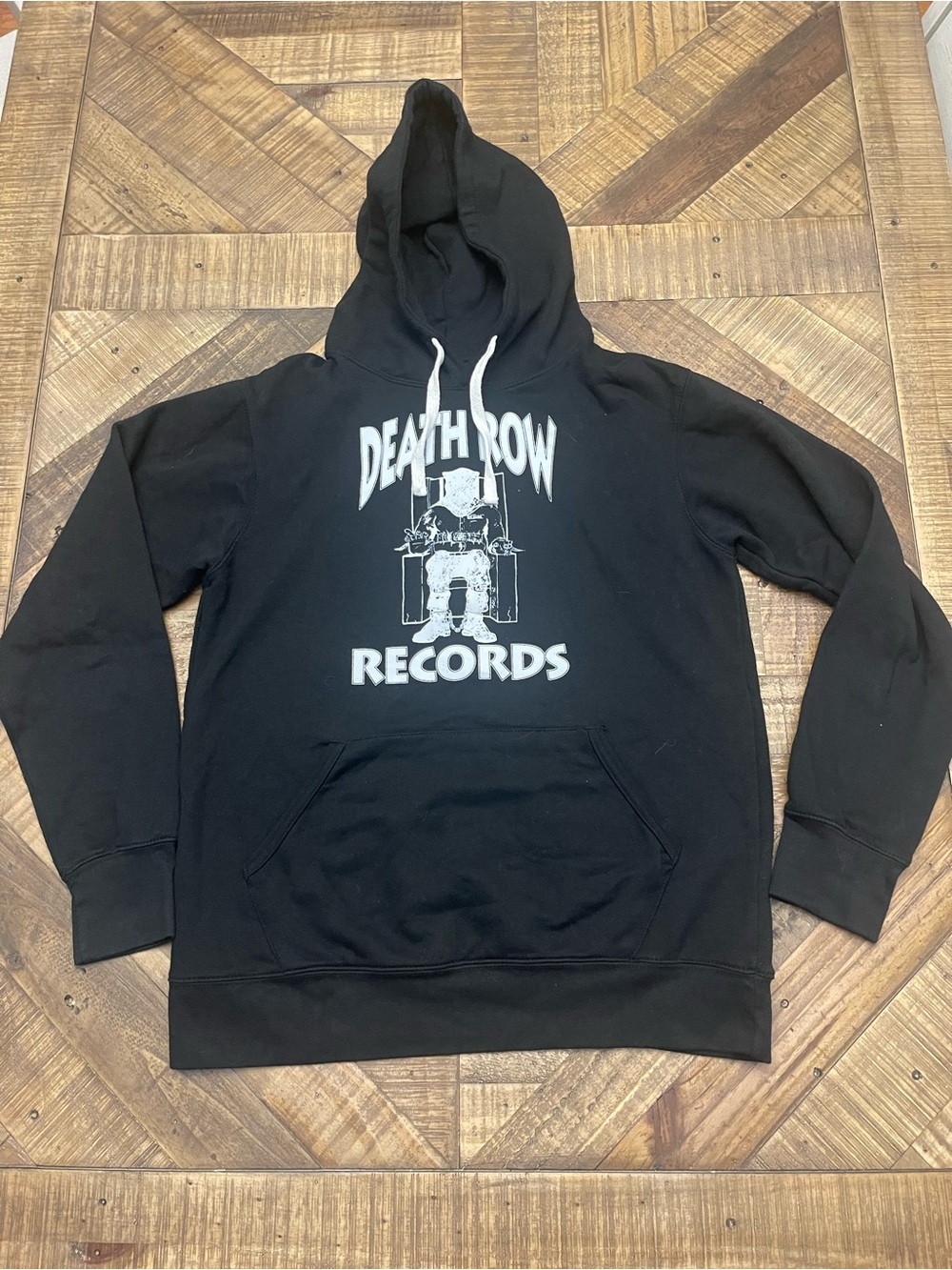Crooks & Castles x Death Row Records Classic Logo Pullover Hoodie - Black